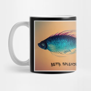 betta splendens Mug